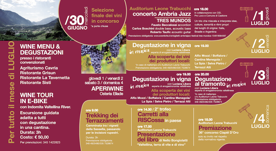 E' tempo di ricominciare a degustare vini | Blog di Valendario Valtellinese